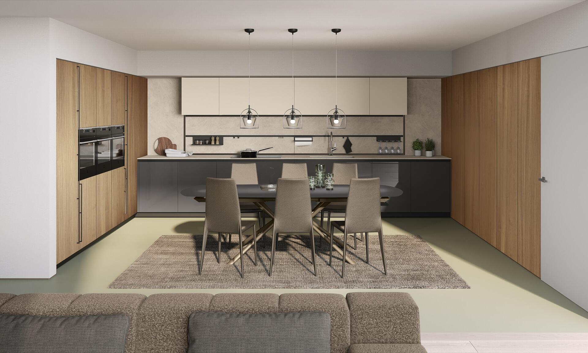 Cucina di design Febal Casa Biella