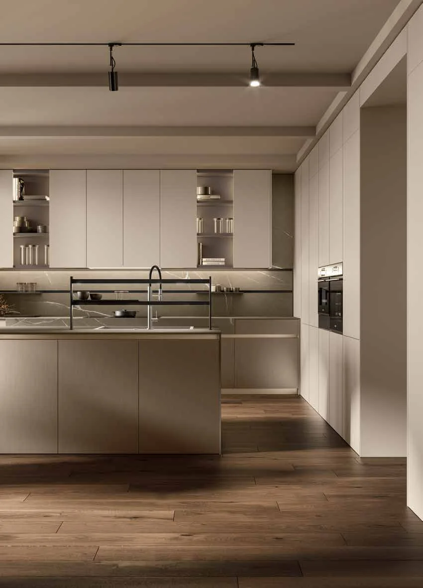 Urban Flow: vista 3 della composizione MODULA del catalogo Febal Casa